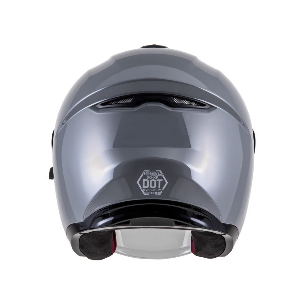 SOL SO-XP 水泥灰 素色 3/4罩式 內墨片