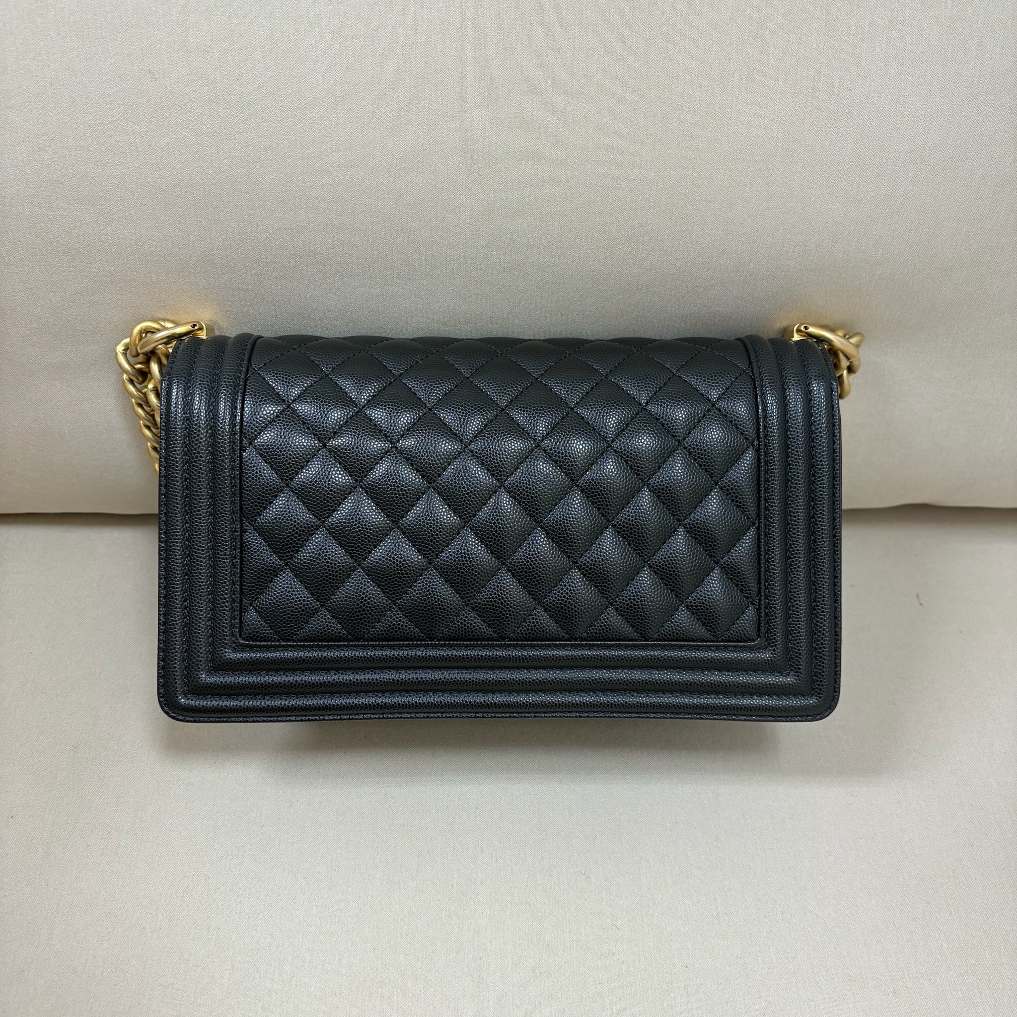 Chanel Boy 25 - Black / Ghw