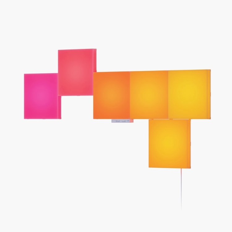 Nanoleaf Blocks | Big Squares | SMK | White | 6 Pack | UK (6 x Big Squares)