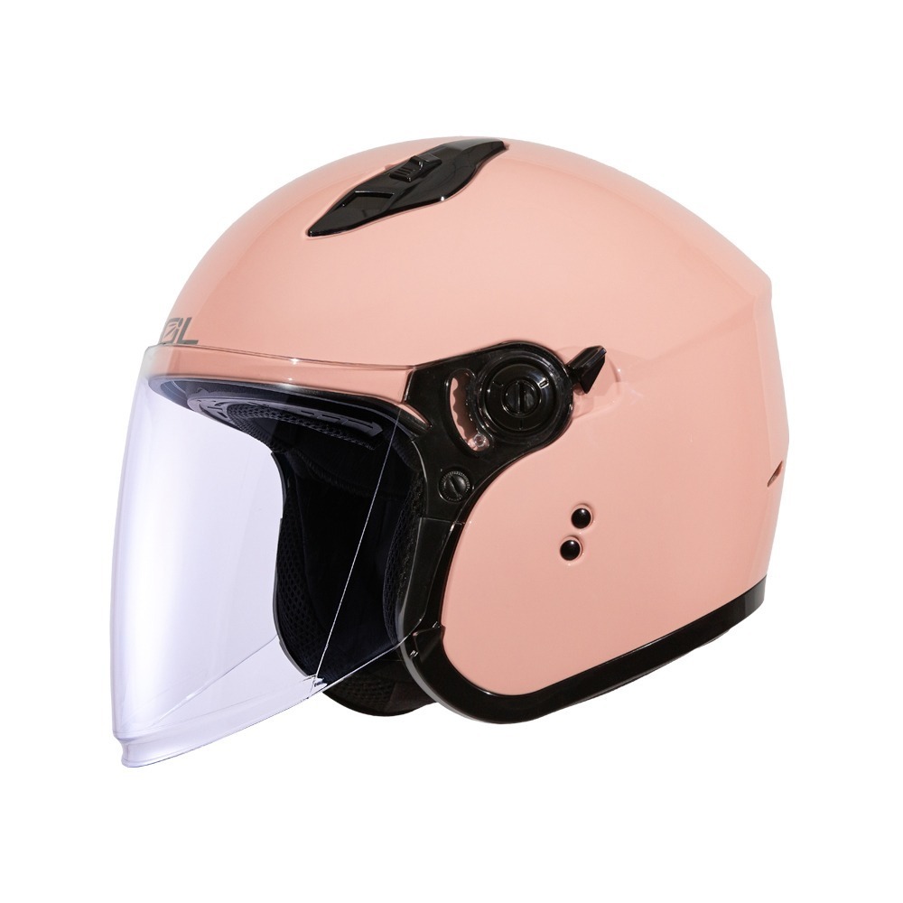 SOL SO-12 珊瑚橘 素色 3/4罩式 內墨片