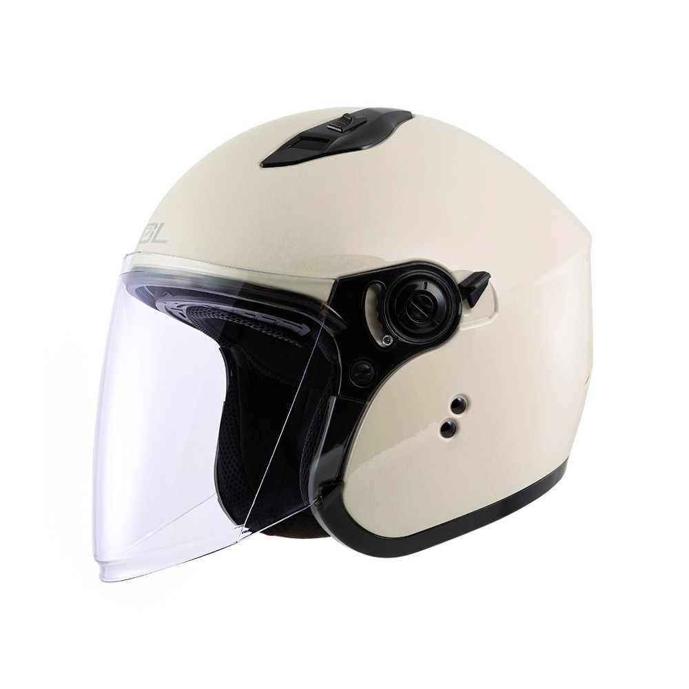 SOL SO-12 雪酪杏 素色 3/4罩式 內墨片