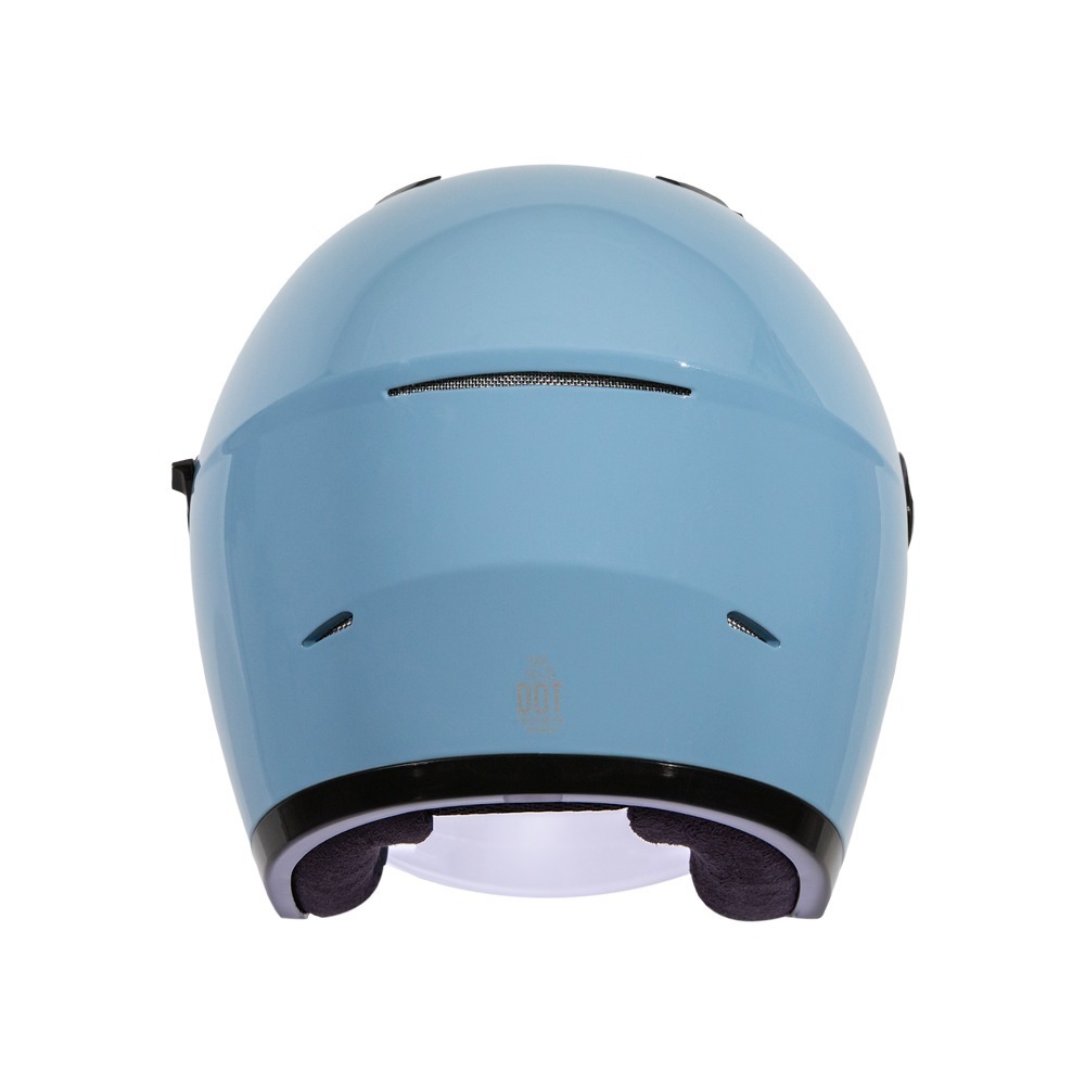 SOL SO-12 亞麻藍 素色 3/4罩式 內墨片