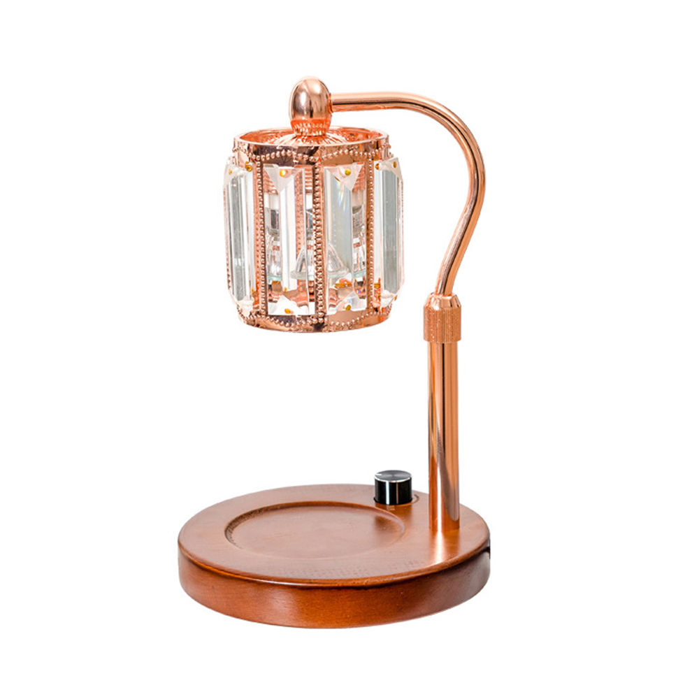 les nez 北歐風 流光玫瑰金 香氛融蠟燈