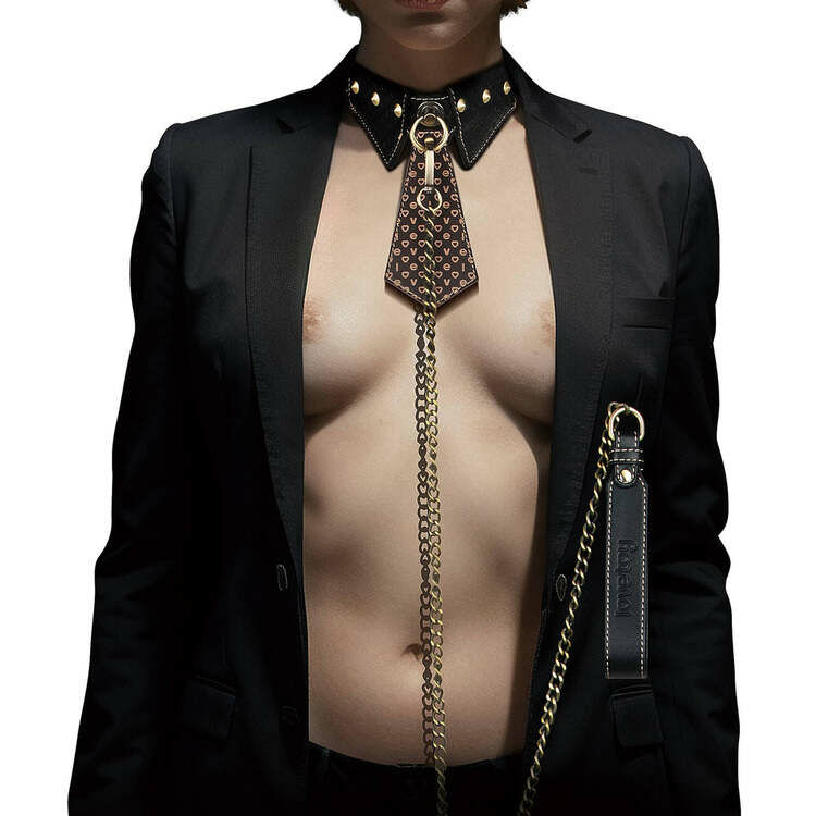 SM頸圈 SM項圈 領帶項圈