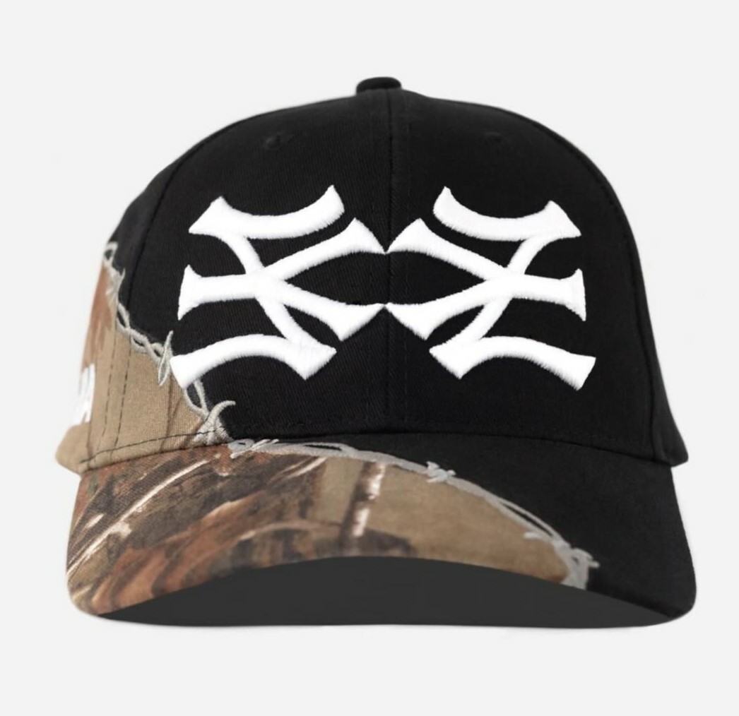 oMA NY NY METAL CAMO HAT