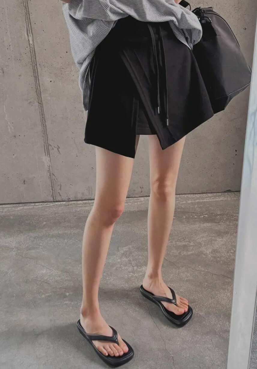 春夏新款/超彈綁帶裙褲 MANIFEST正韓🇰🇷