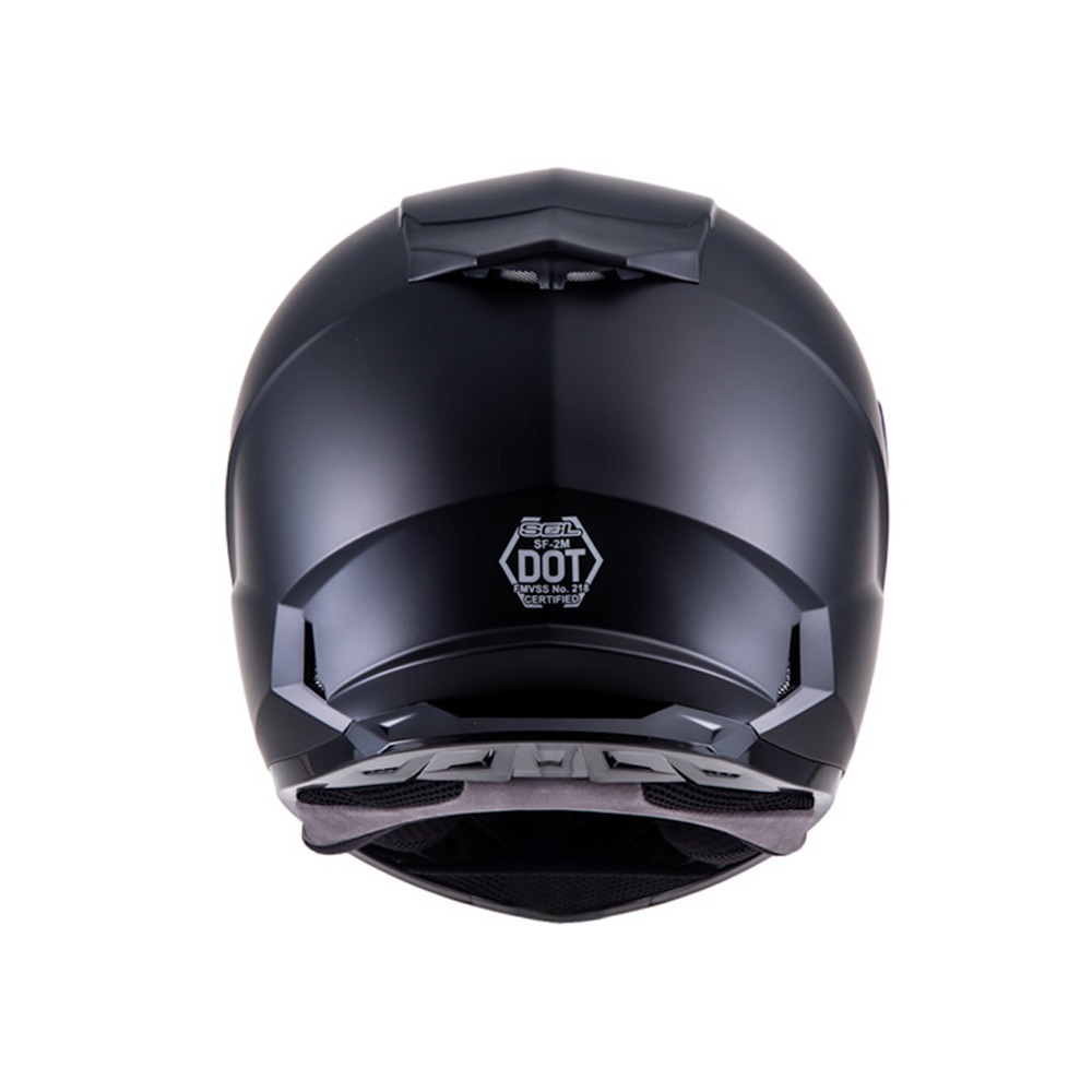 SOL SF-2M 消光黑 素色 全罩式安全帽