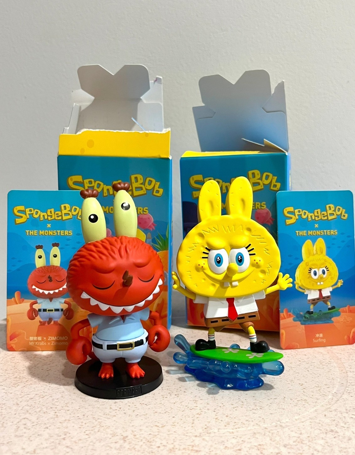 泡泡瑪特 LABUBU 海綿寶寶系列 12+1隱藏款