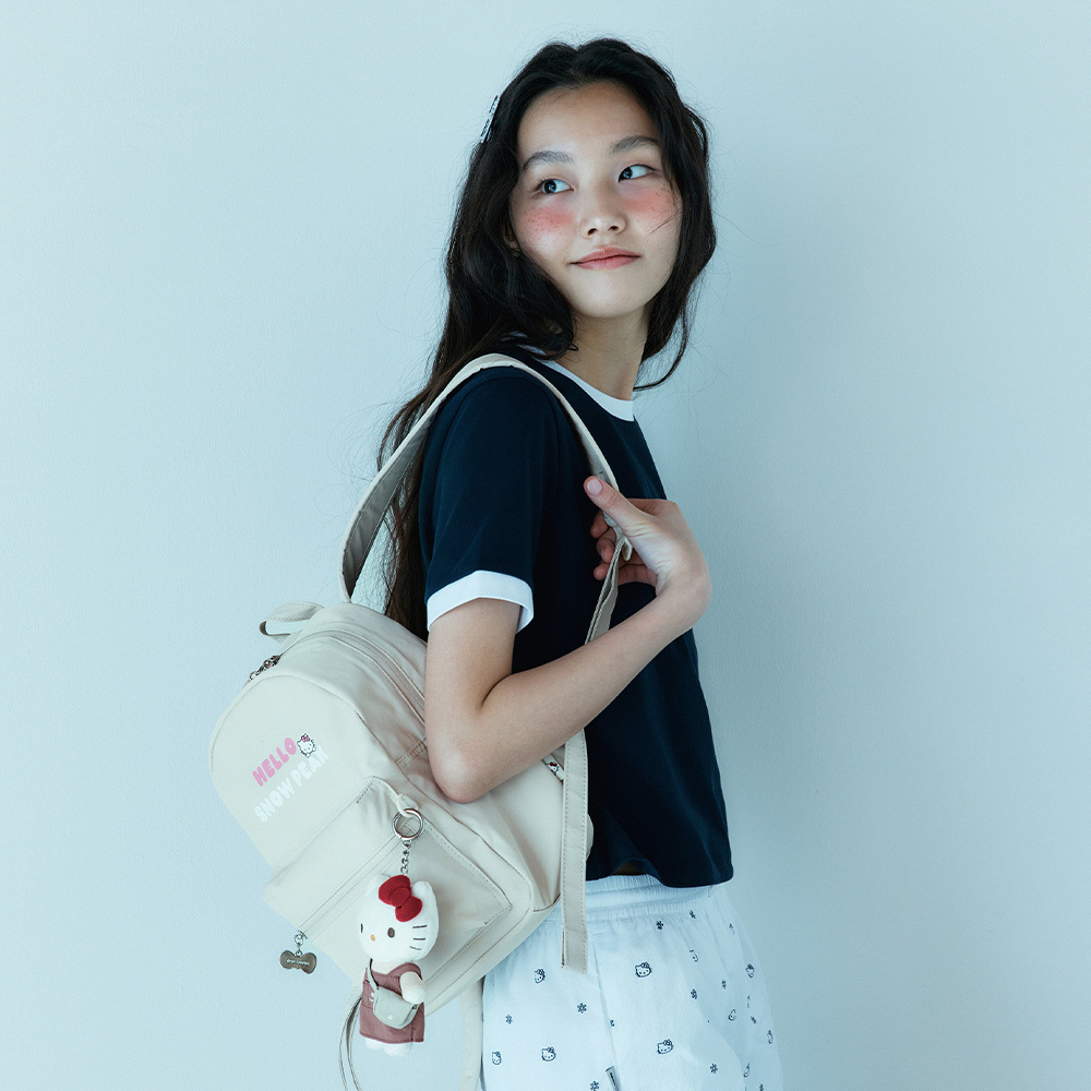 【代購】Snow Peak X Hello Kitty Mini 小朋友 迷你 後背包 S25SWFBP80