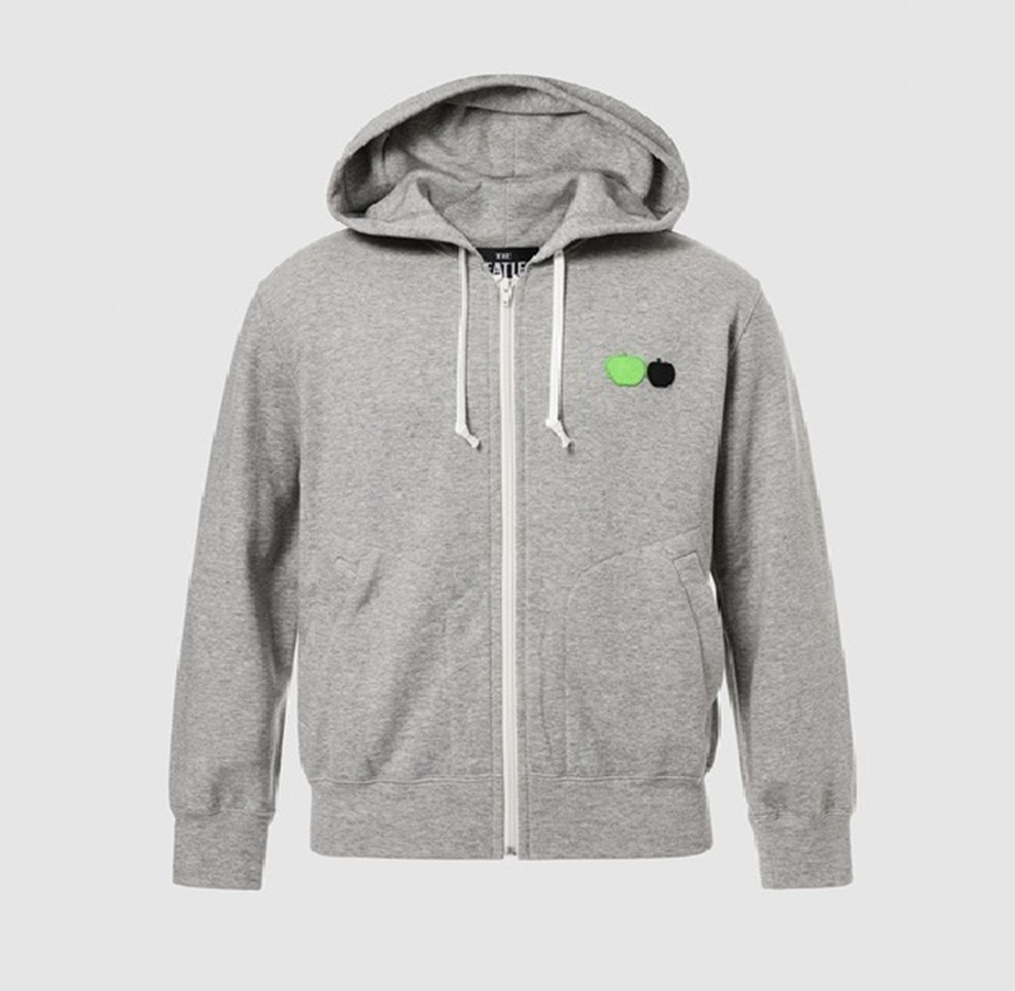 COMME DES GARGONS x THE BEATLES SIGN ZIP HOODIE (MEN) - GREY PRE ORDER ITEM (預訂中)