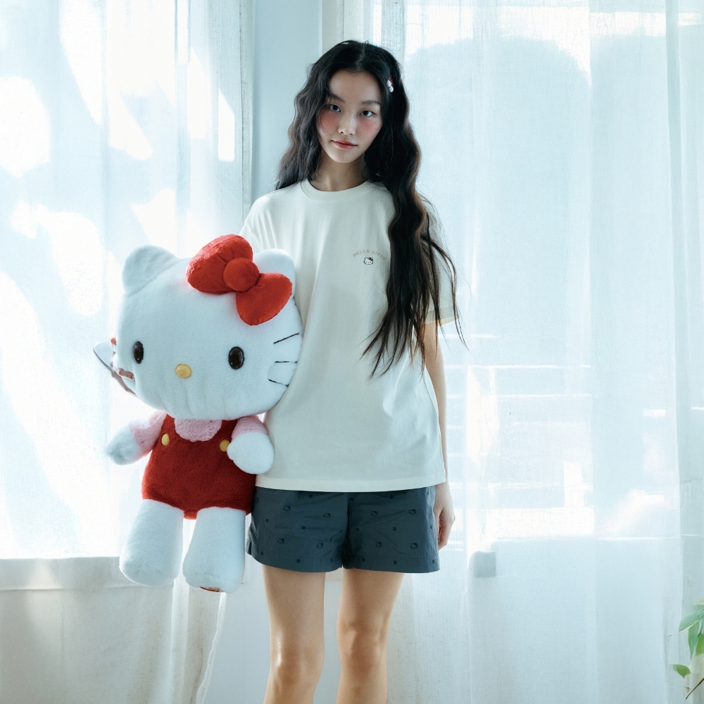 【代購】Snow Peak X Hello Kitty 女 Shorts 輕便 居家 休閒褲 短褲 S25MWFHP81