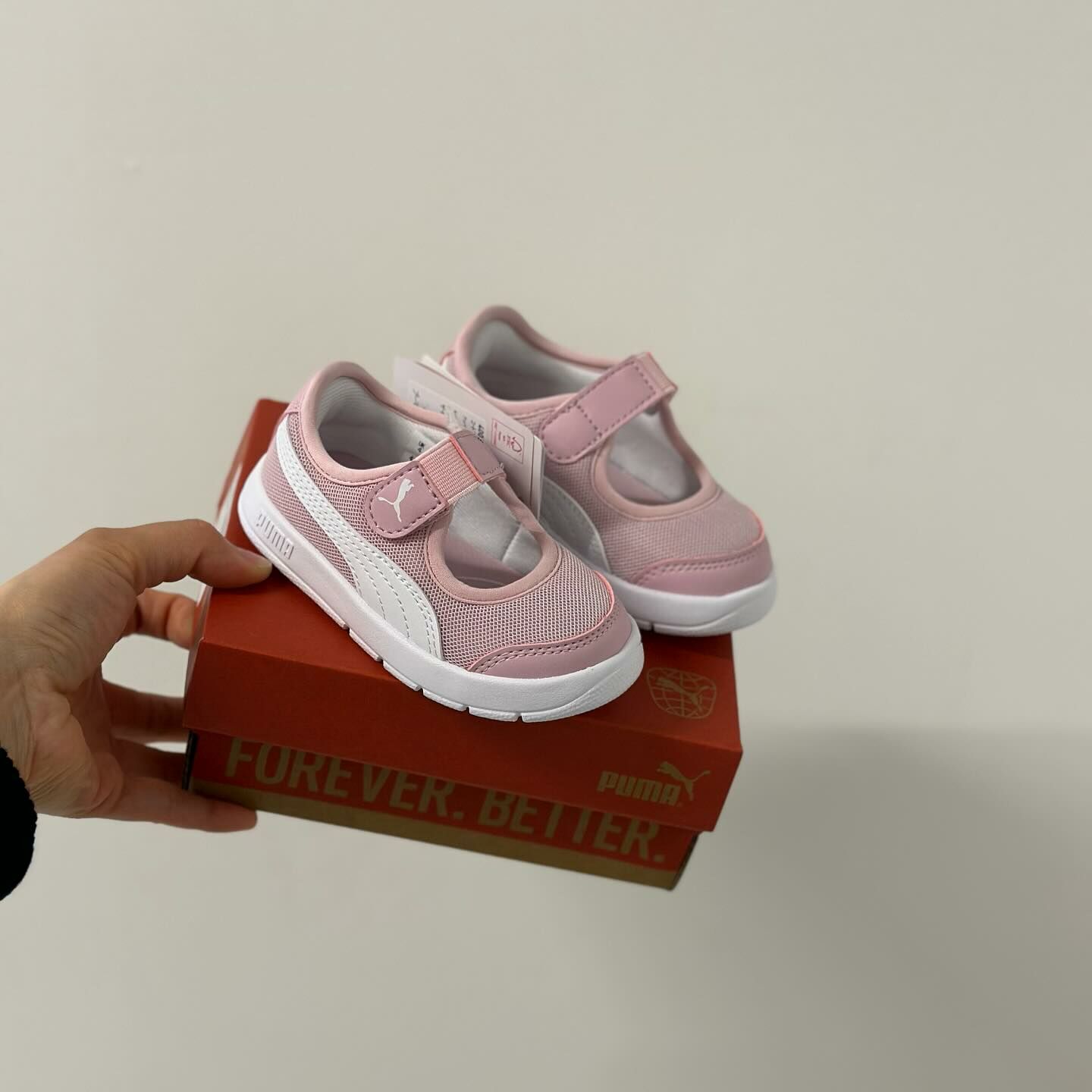 PUMA Courtflex V3 Lina V 日本限定 瑪莉珍 粉色 薄荷綠 小童 童鞋 40057902