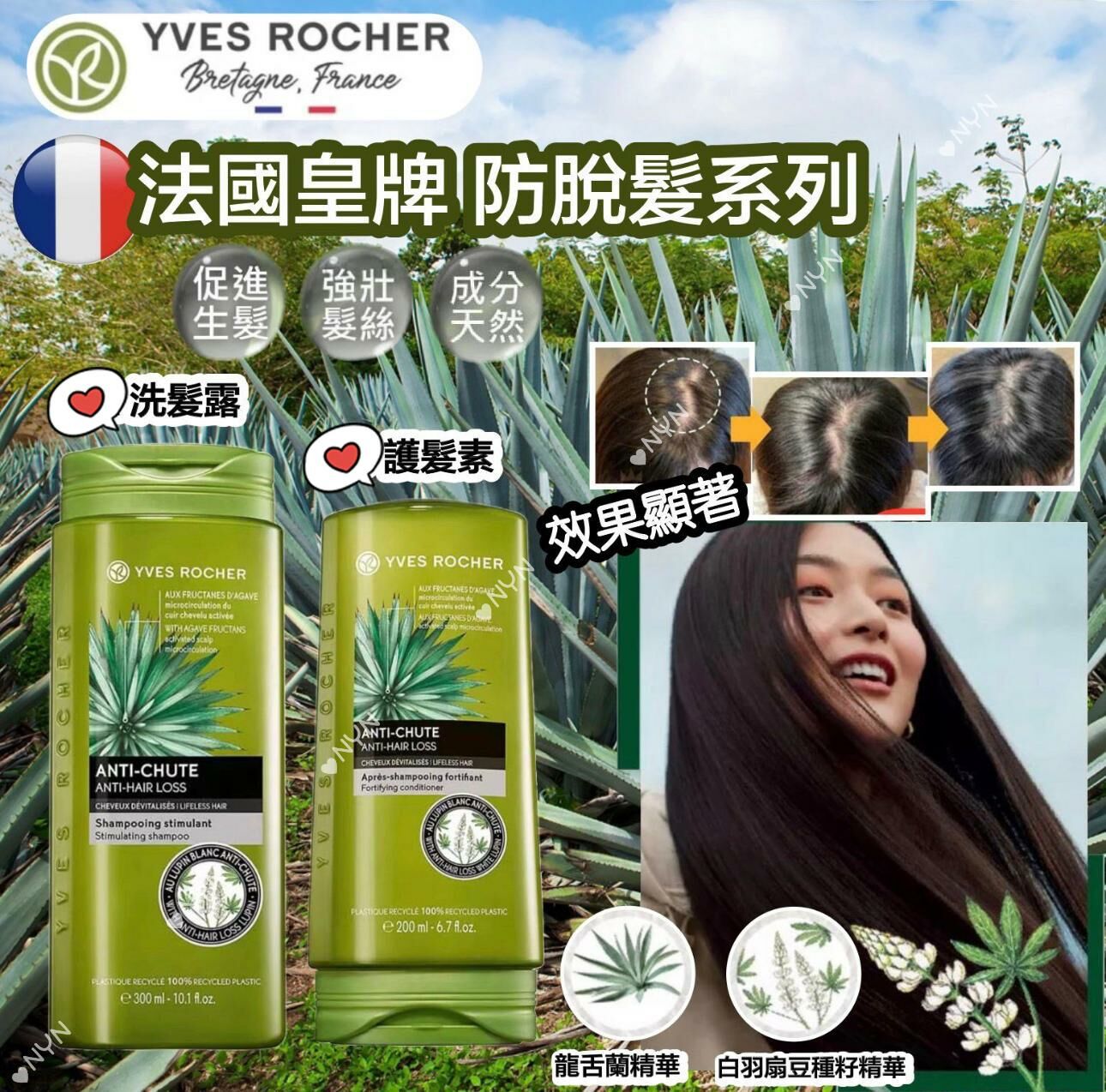 YVES ROCHER 法國護髮系列