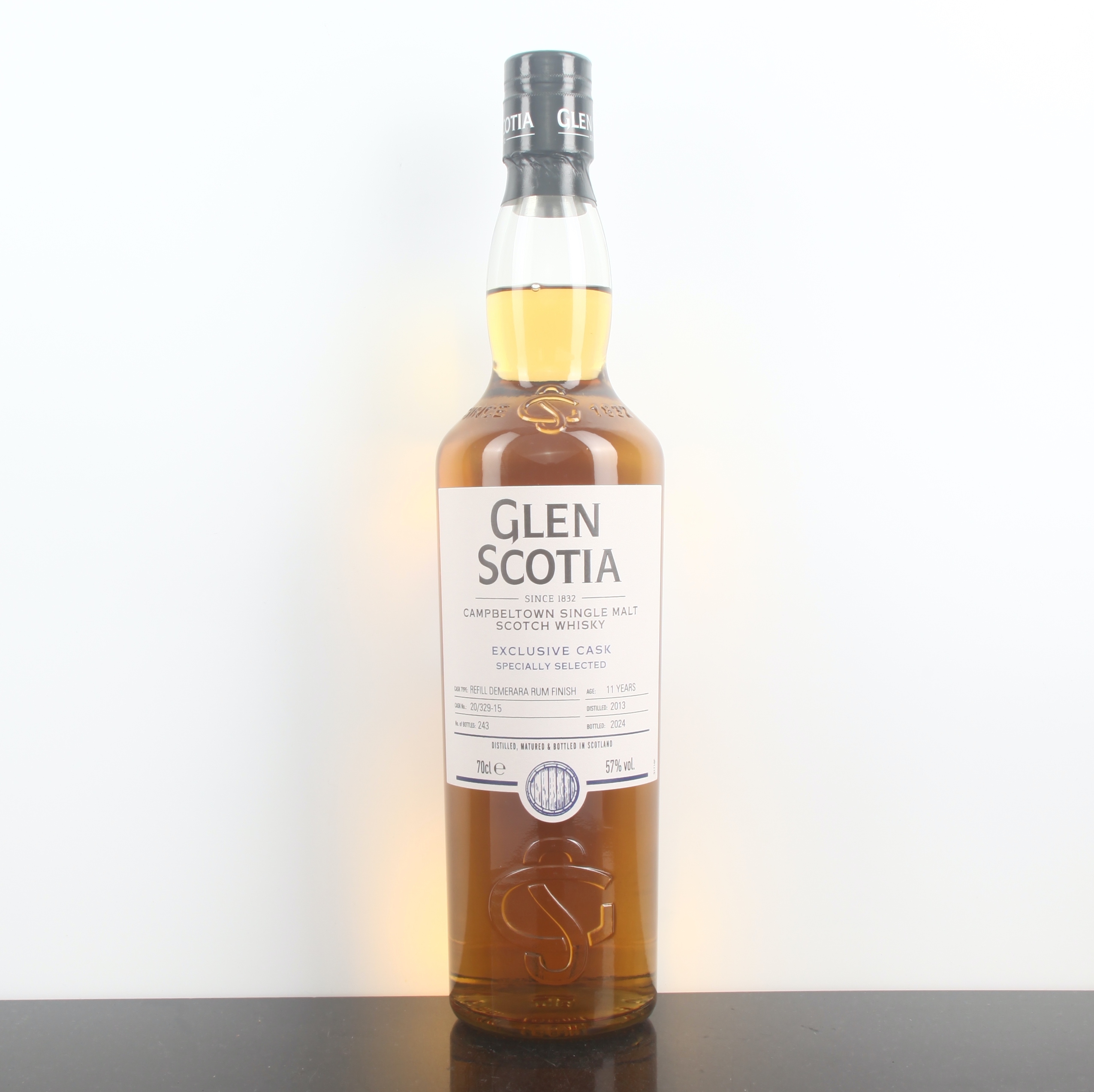 Glen Scotia 2013 11Y Refill Demerara Rum Finish 20/329-15 57.0%