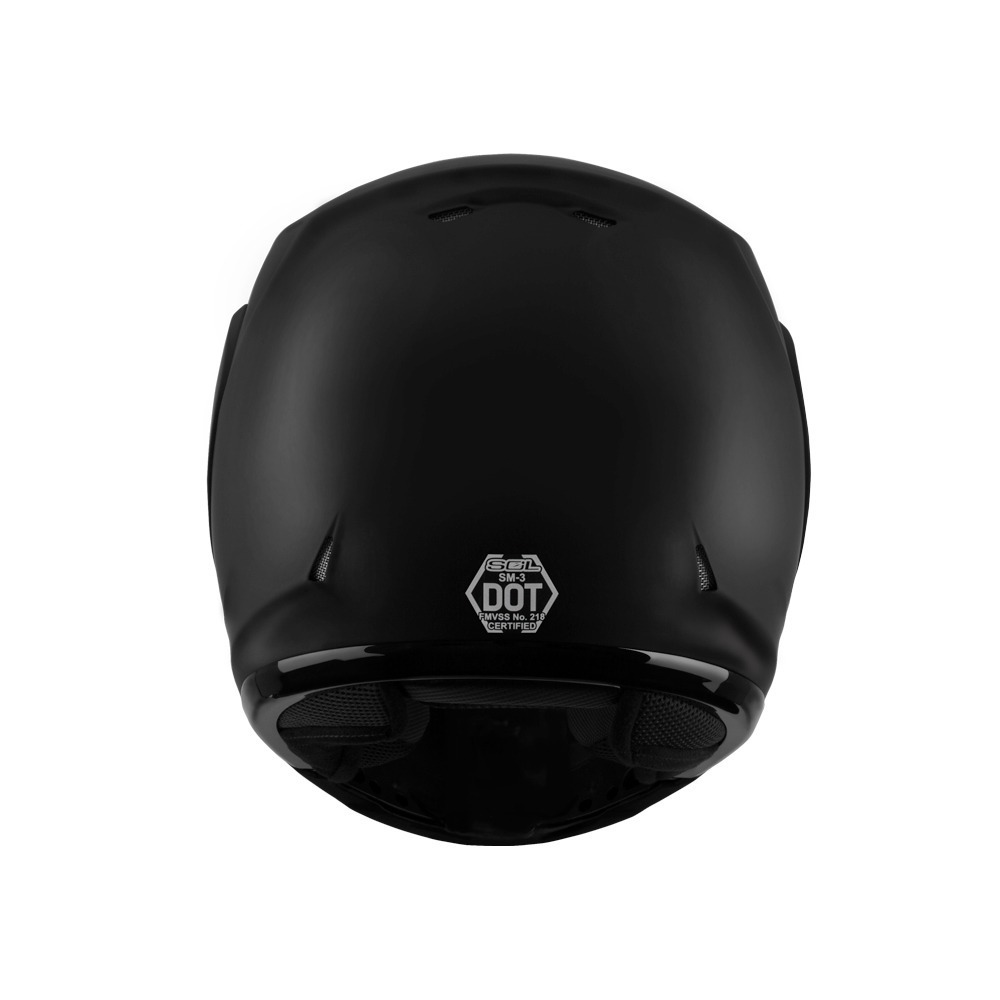 SOL SM-3 消光黑 素色 可掀式安全帽 可樂帽