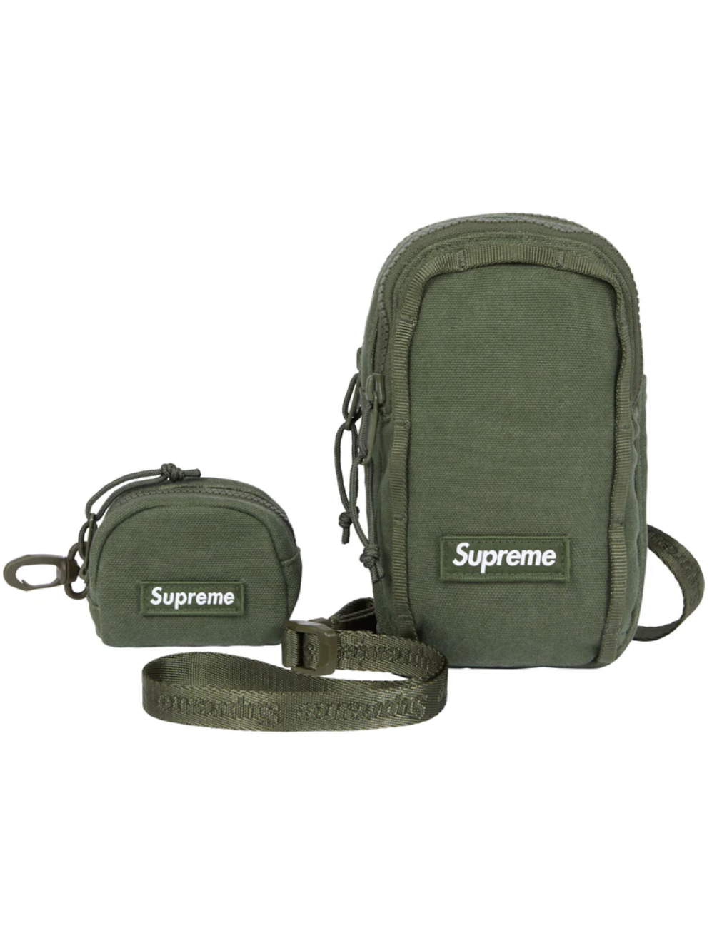 [現貨] Supreme SS25 Camera Bag + Mini Pouch | Olive