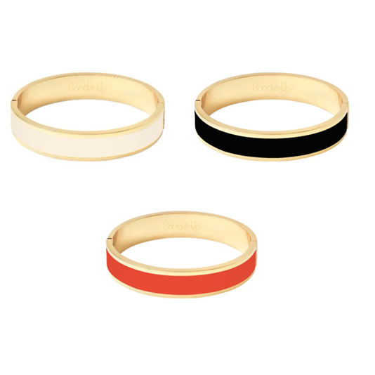 1BU0317-075 (Defect) BANGLEUP Bangle Bracelet #BUP17-B12-BFA/ BUP18-B12-BFA/ BUP19-B12-BFA (A-K11-E)