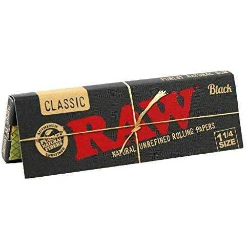 RAW Black - 黑標捲菸紙 70mm Rolling Paper