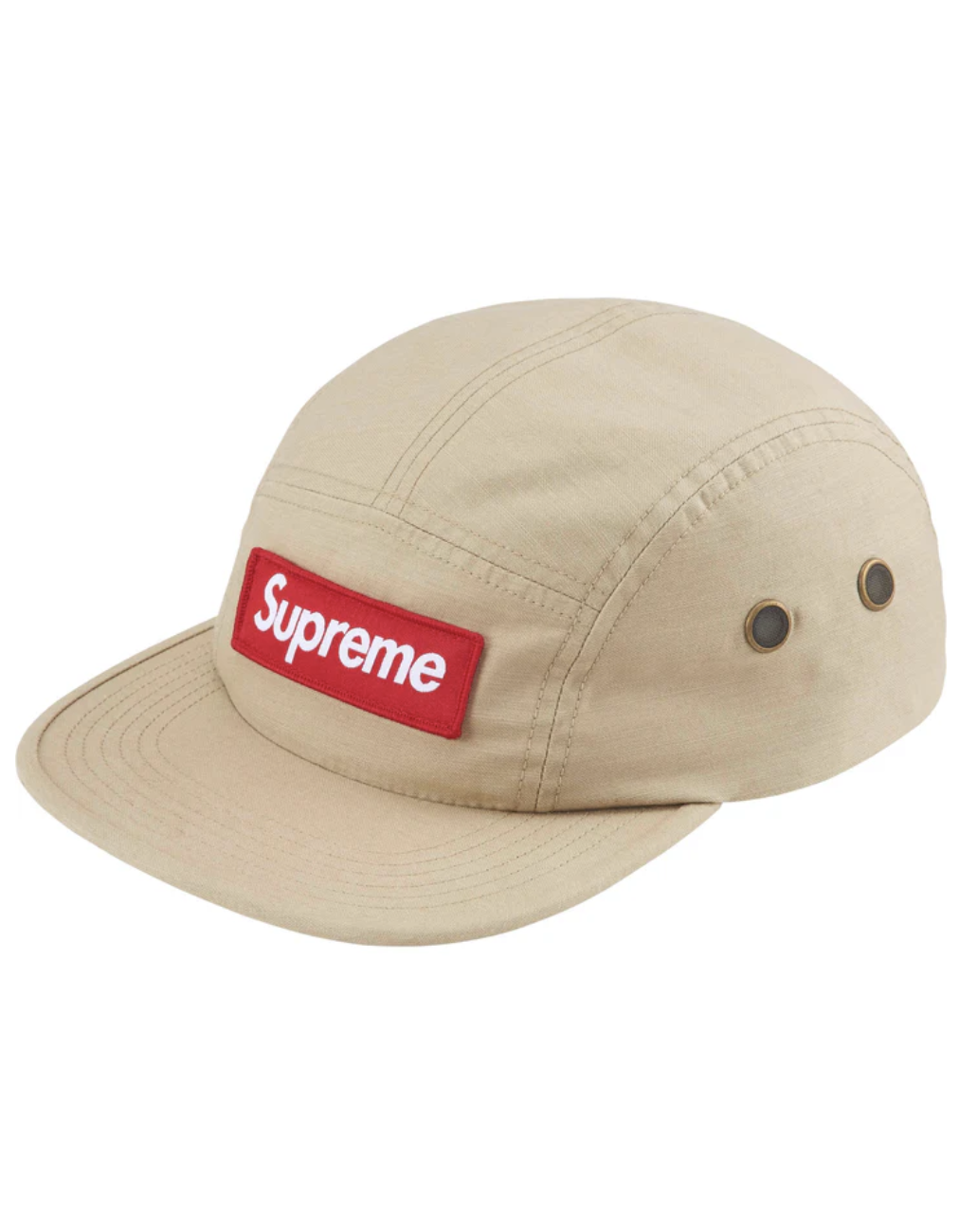 [現貨] Supreme SS25 Military Camp Cap | Tan