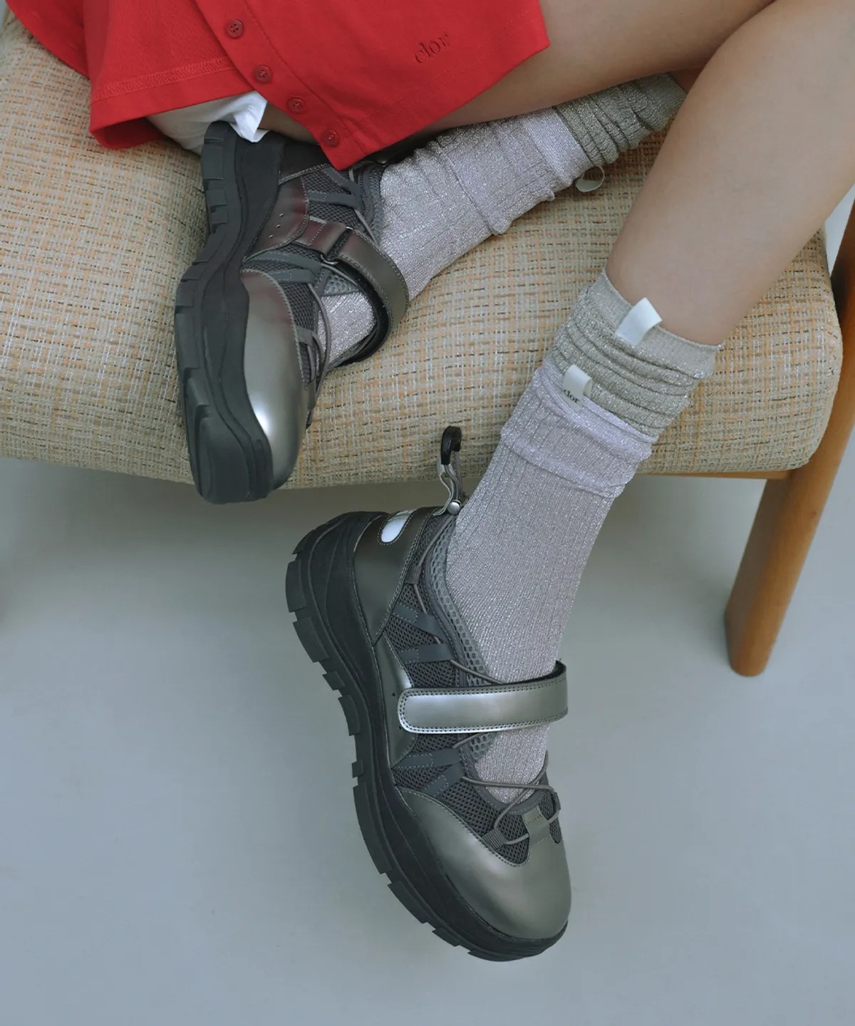 Rockfish Weatherwear BRYN VELCRO SNEAKERS(MESH)