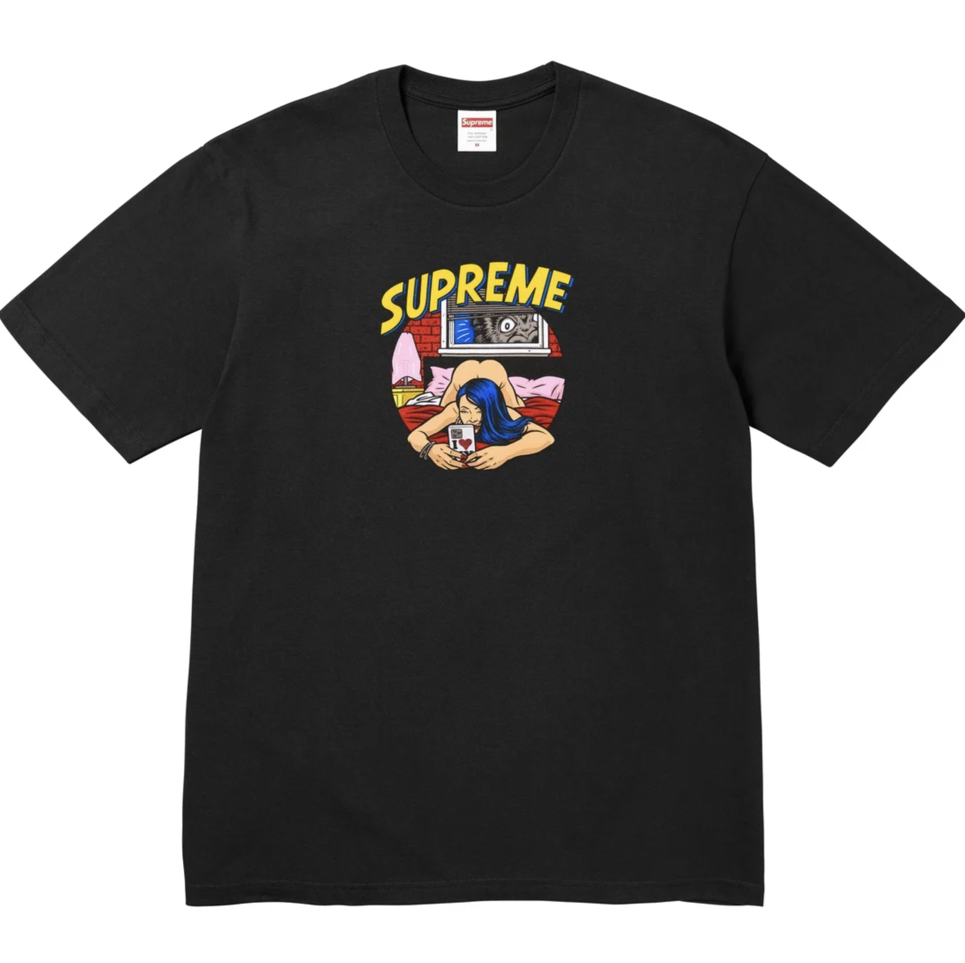 Supreme SS25 Bedroom Tee | Black