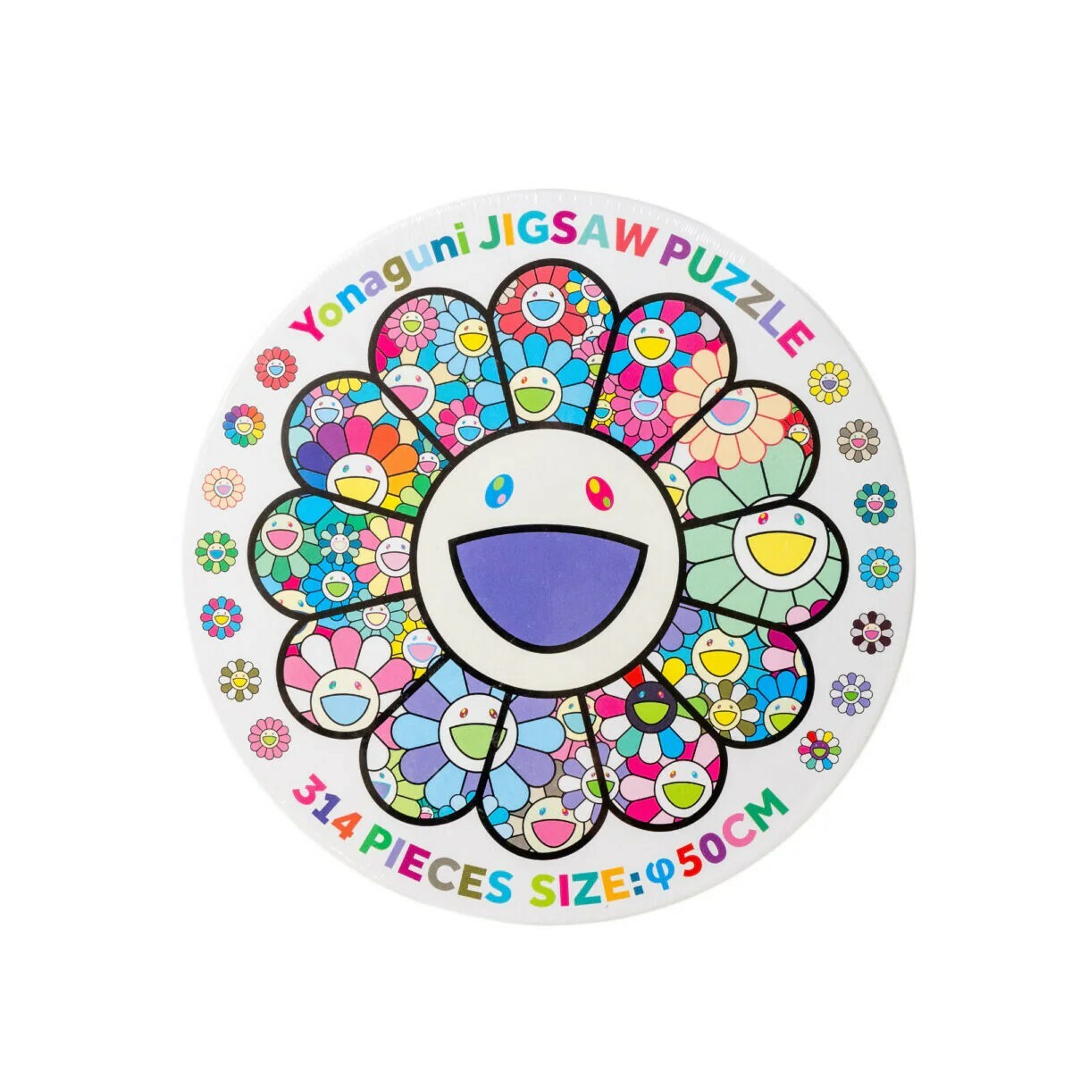 村上隆　フラワー型　ジグソーパズル　Yonaguni Jigsaw Puzzle 村上隆 フラワー型 お花 ジグソーパズル1個 カイカイキキ - メルカリ