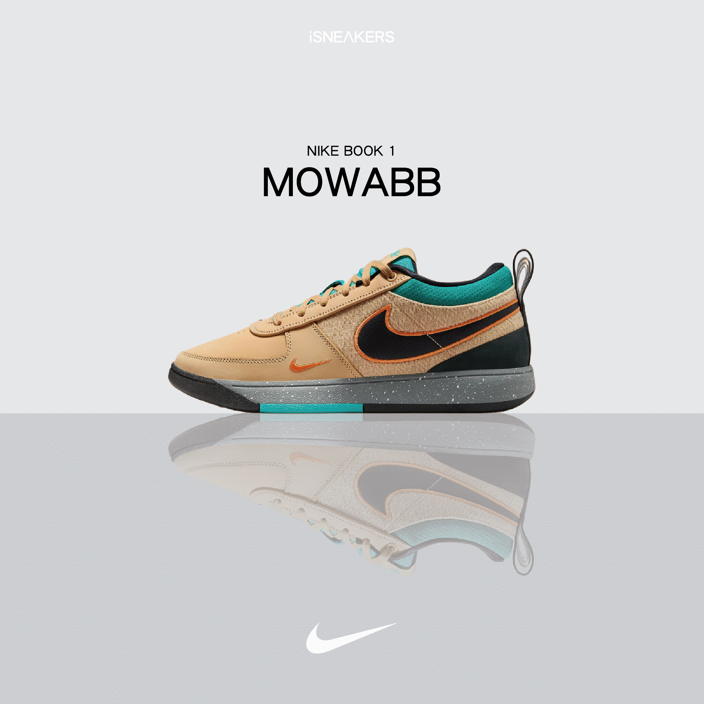 iSNEAKERS｜Nike Book 1 "Mowabb" 猶他沙漠 IF2405-200