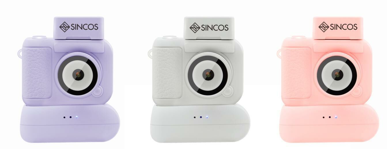 復古便攜式閃光燈智能相機