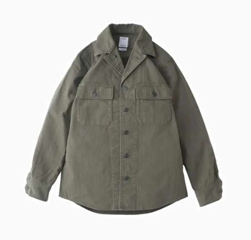 9/21 RE-STOCK: VISVIM WILLARD SHIRT JKT HERRINGBONE - OLIVE SIZE 1 PRE ORDER ITEM (預訂中)