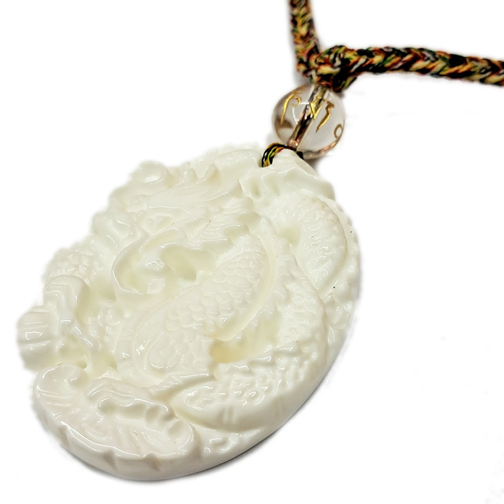 祥龍{硨磲}+五行珠項鍊【十方】140869