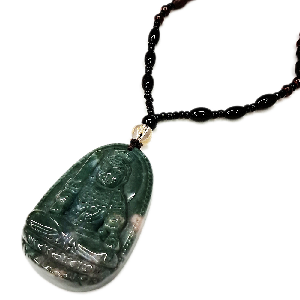 不動明王 七彩玉+中國結項鍊【十方】149017