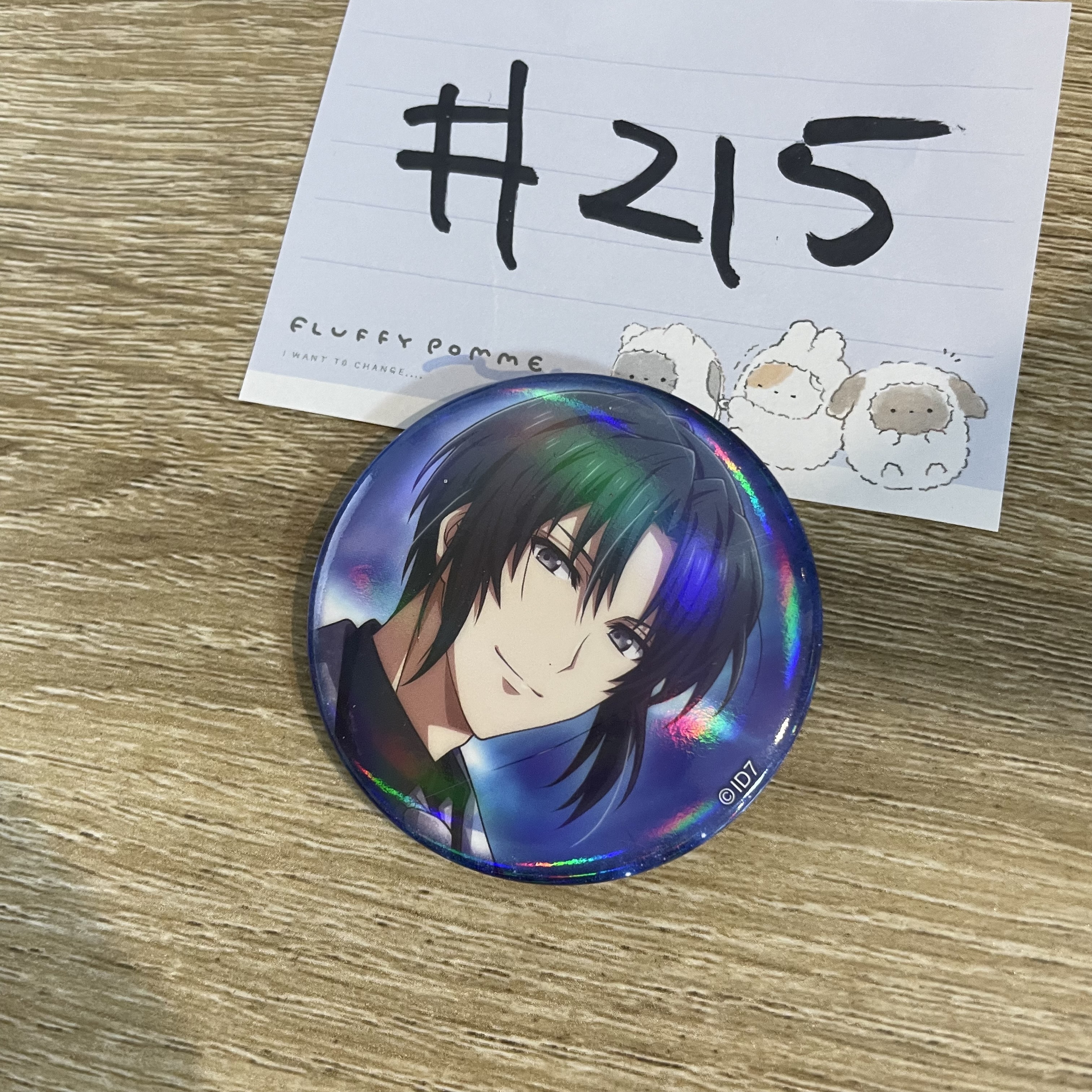 I7  一織 襟章#215