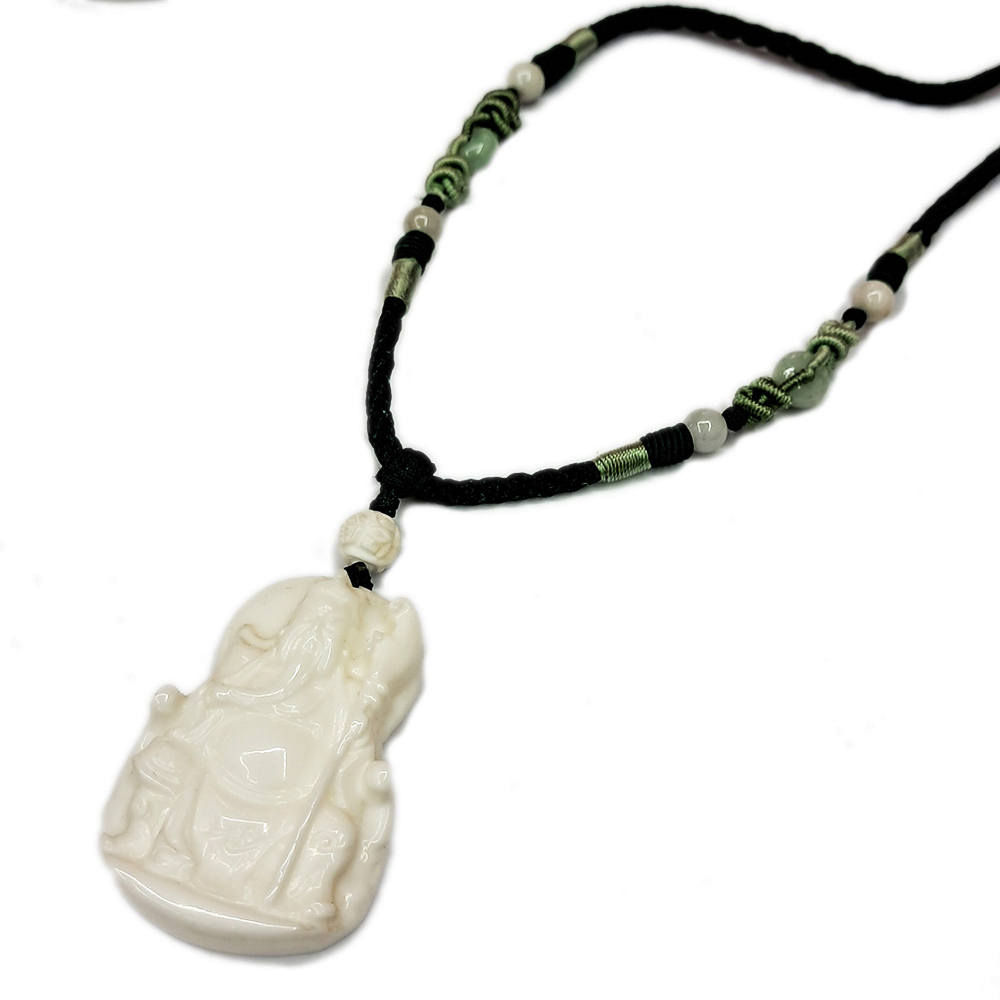 關聖帝君硨磲中國結項鍊【十方】150227