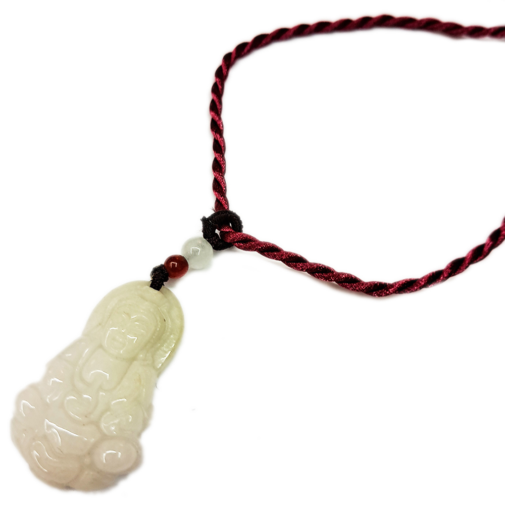 玉觀音項鍊2.8*1.6公分【十方】152952