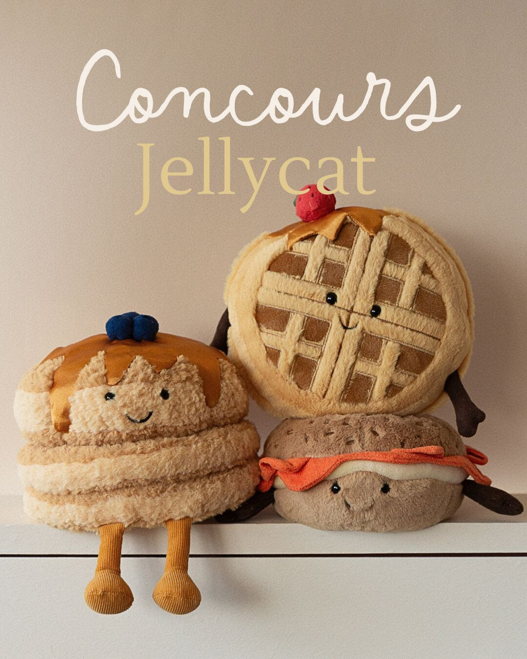 新作「Amuseables Fran Pancakes」 新品・タグ付き Jellycat - Amuseables Fran Pancakes