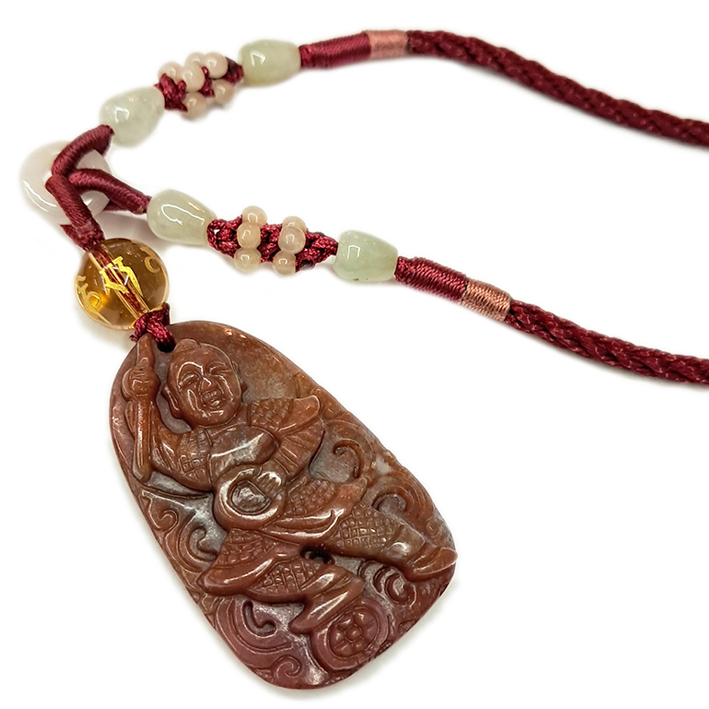 三太子{印度瑪瑙}中國結項鍊【十方】129544