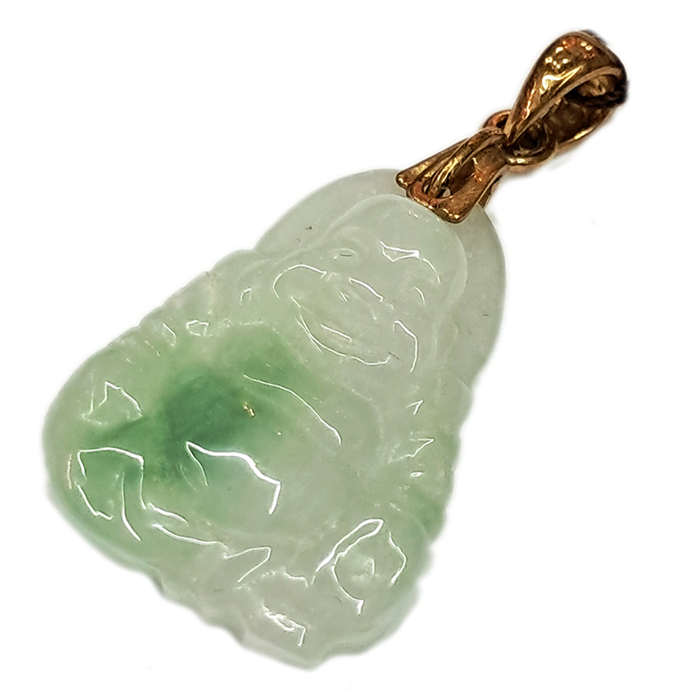 彌勒佛{緬甸玉}墜飾【十方】130266