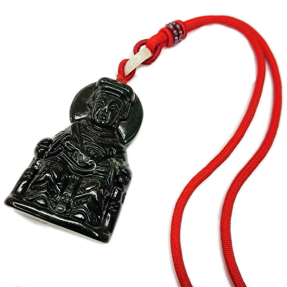 天上聖母媽祖{墨玉}項鍊【十方】135287