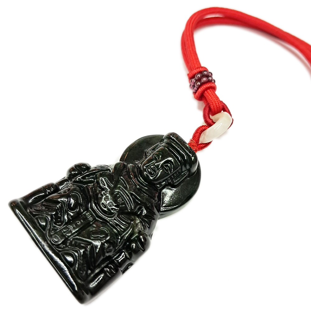 天上聖母媽祖{墨玉}項鍊【十方】135287