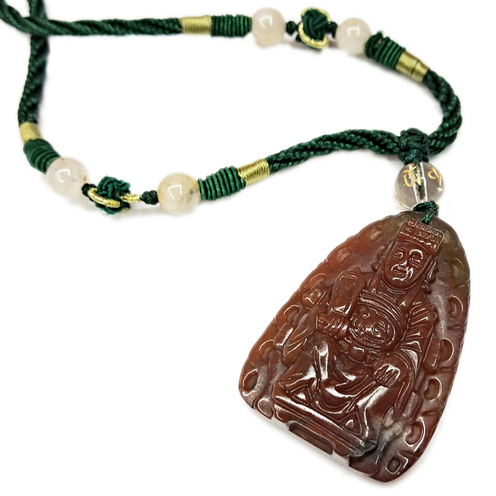 媽祖{印度瑪瑙}項鍊【十方】137621