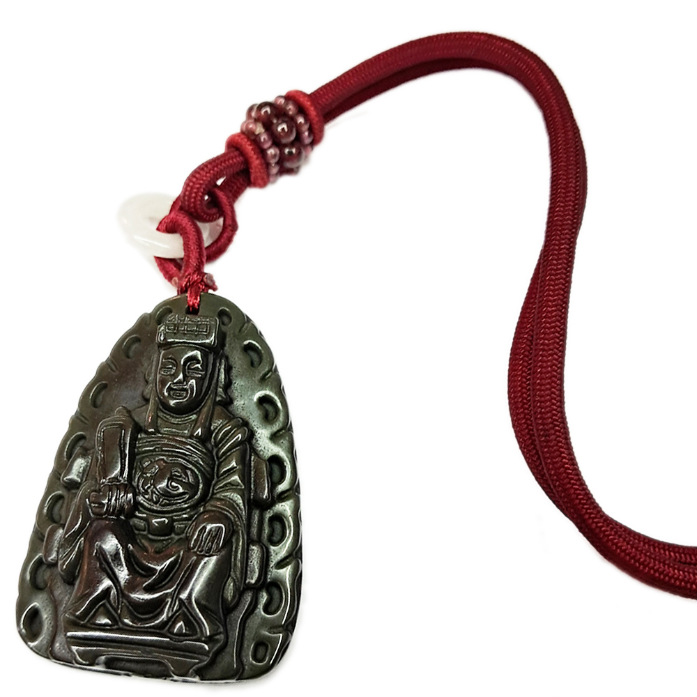 媽祖 天上聖母 黑曜石項鍊【十方】143536