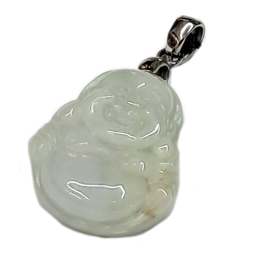 彌勒佛 精巧小玉佩2.1公分【十方】148851