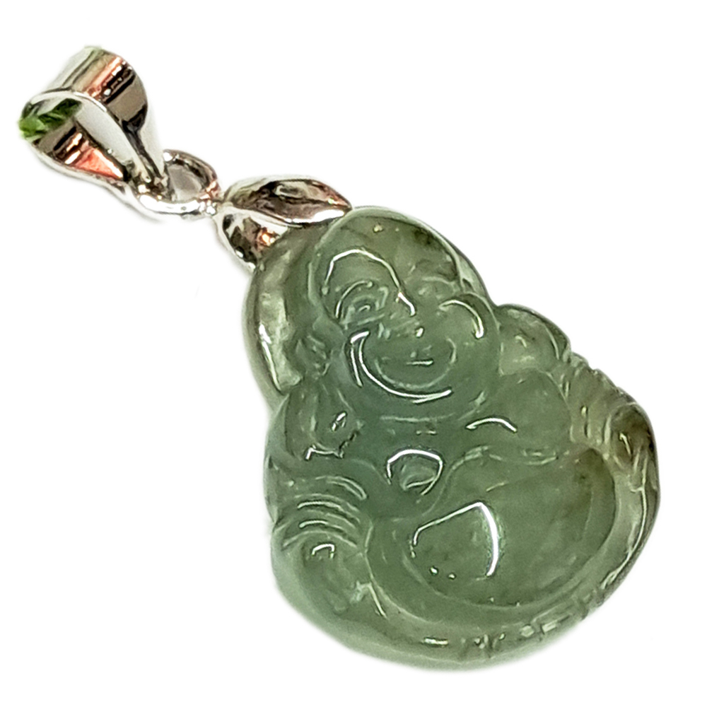 彌勒佛 精巧小玉佩1.8公分【十方】148854