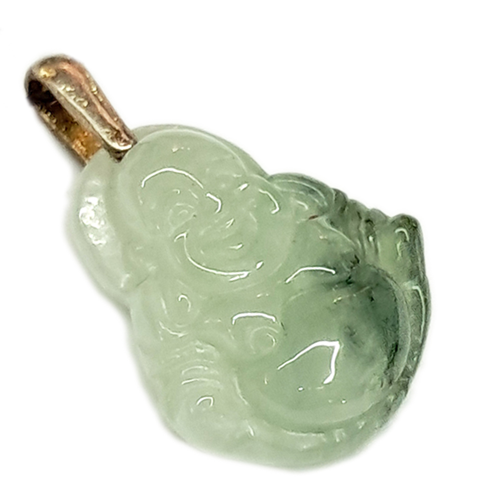 彌勒佛 精巧小玉佩1.8公分【十方】148856