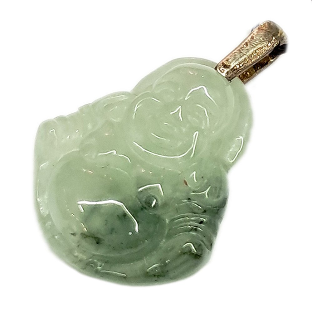 彌勒佛 精巧小玉佩1.8公分【十方】148856