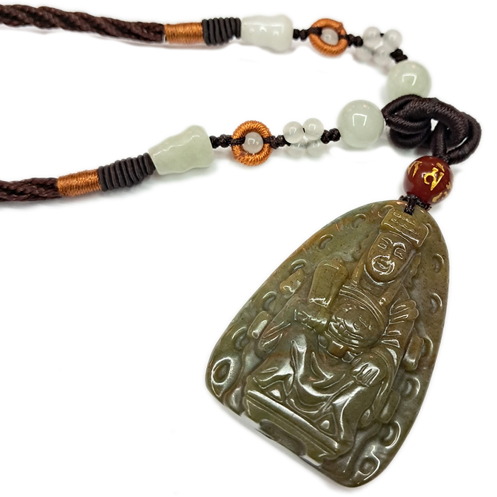 天上聖母{ 七彩玉 }&吉祥項鍊【十方】150533