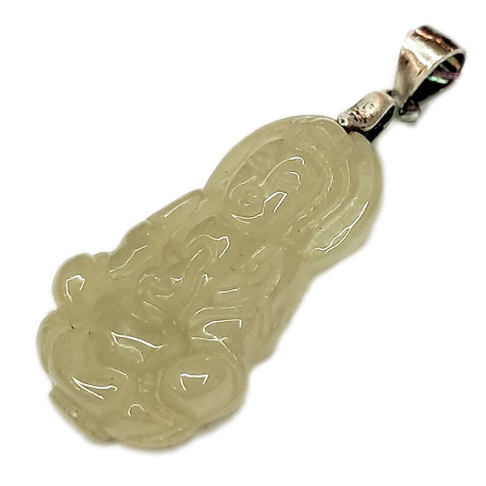 觀音小玉佩2.6*1.5cm {微型}墜飾【十方】150554