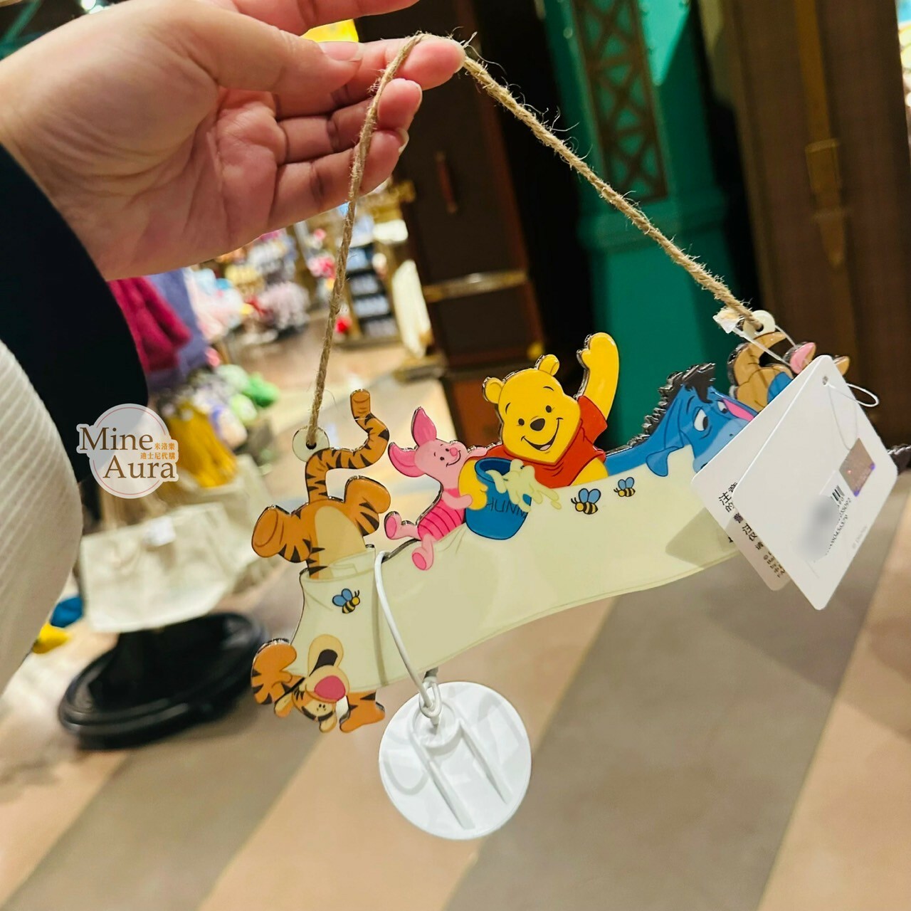 小熊維尼 Winnie the Pooh 與好友們 造型 門掛 掛飾 裝飾品 -上海迪士尼樂園