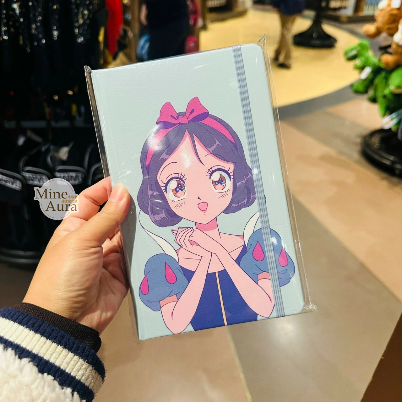 公主系列 Princess Line 漫畫風 圖案 筆記本 記事本 -上海迪士尼樂園