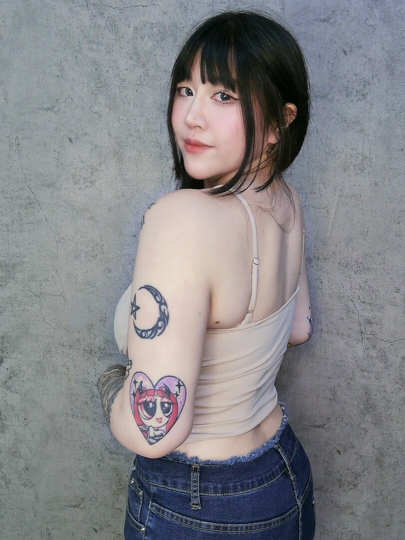 抓皺小U平口背心